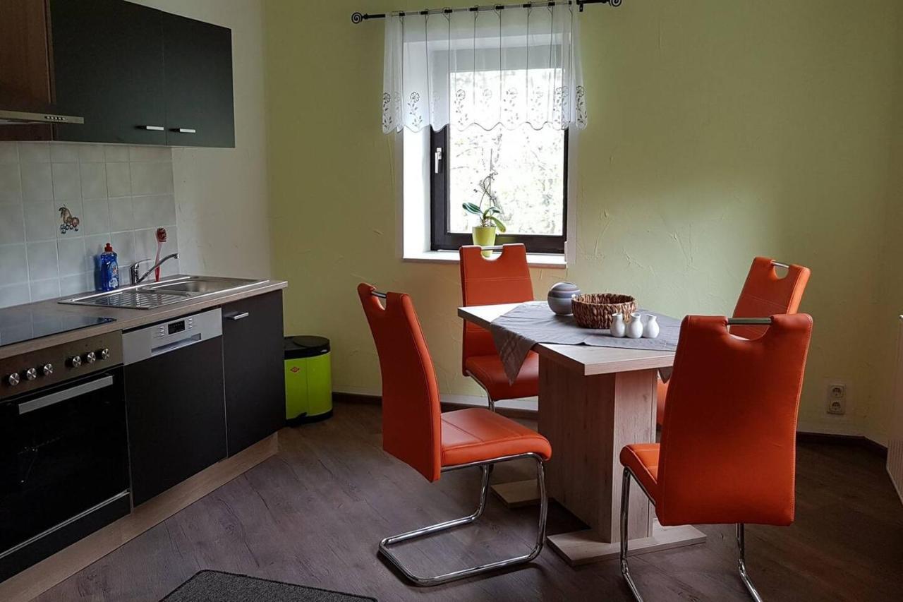 Waldhufenidyll Koenigswalde Im Erzgebirge Appartement Konigswalde Buitenkant foto